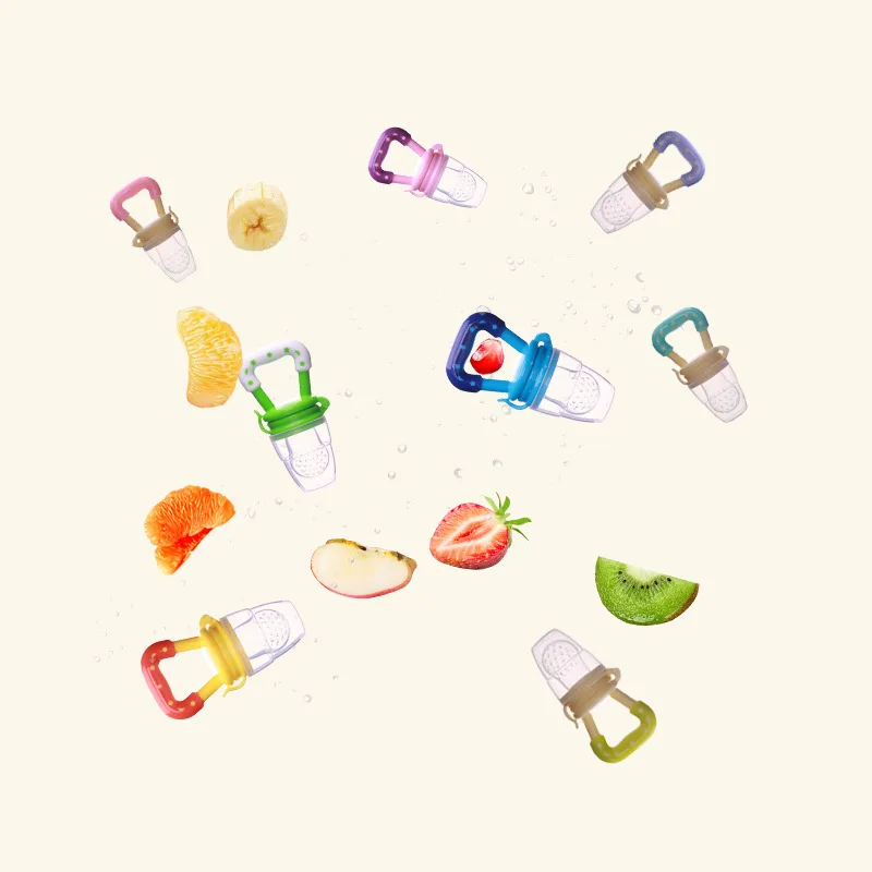 Silicone Baby Pacifier Infant Soother Toddler Kids Feeder For Fruits Food Nibbler Feeding | Мать и ребенок