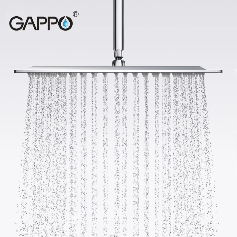 Высококачественная насадка для душа Gappo G28 из нержавеющей стали 304 200*200 мм