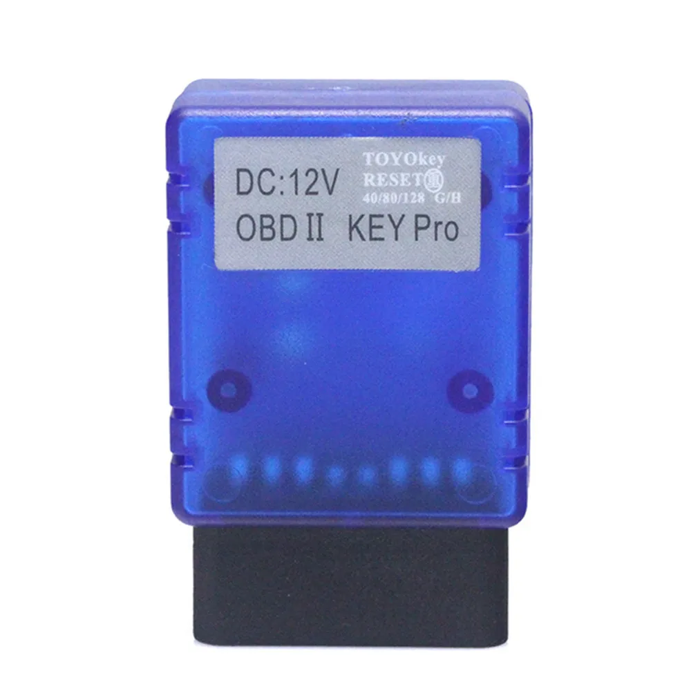 Новейший TOYO KEY OBD II PRO Bluetooth интерфейс работает с Smart CN900 Mini ND900 Поддержка Toyota G & H|key
