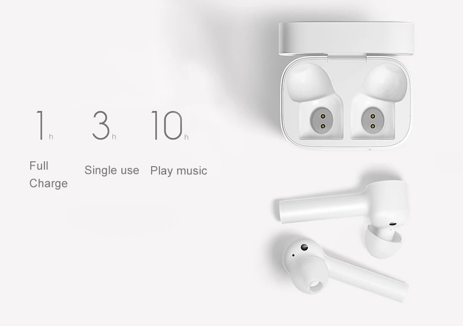 Xiaomi Air TWS True беспроводные Bluetooth наушники с активным шумоподавлением умные сенсорные двусторонние наушники для звонков