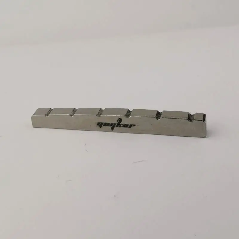 1 PCS GUYKER Titanium alloy Slotted Guitar Nut 42*3.5MM For ST | Спорт и развлечения