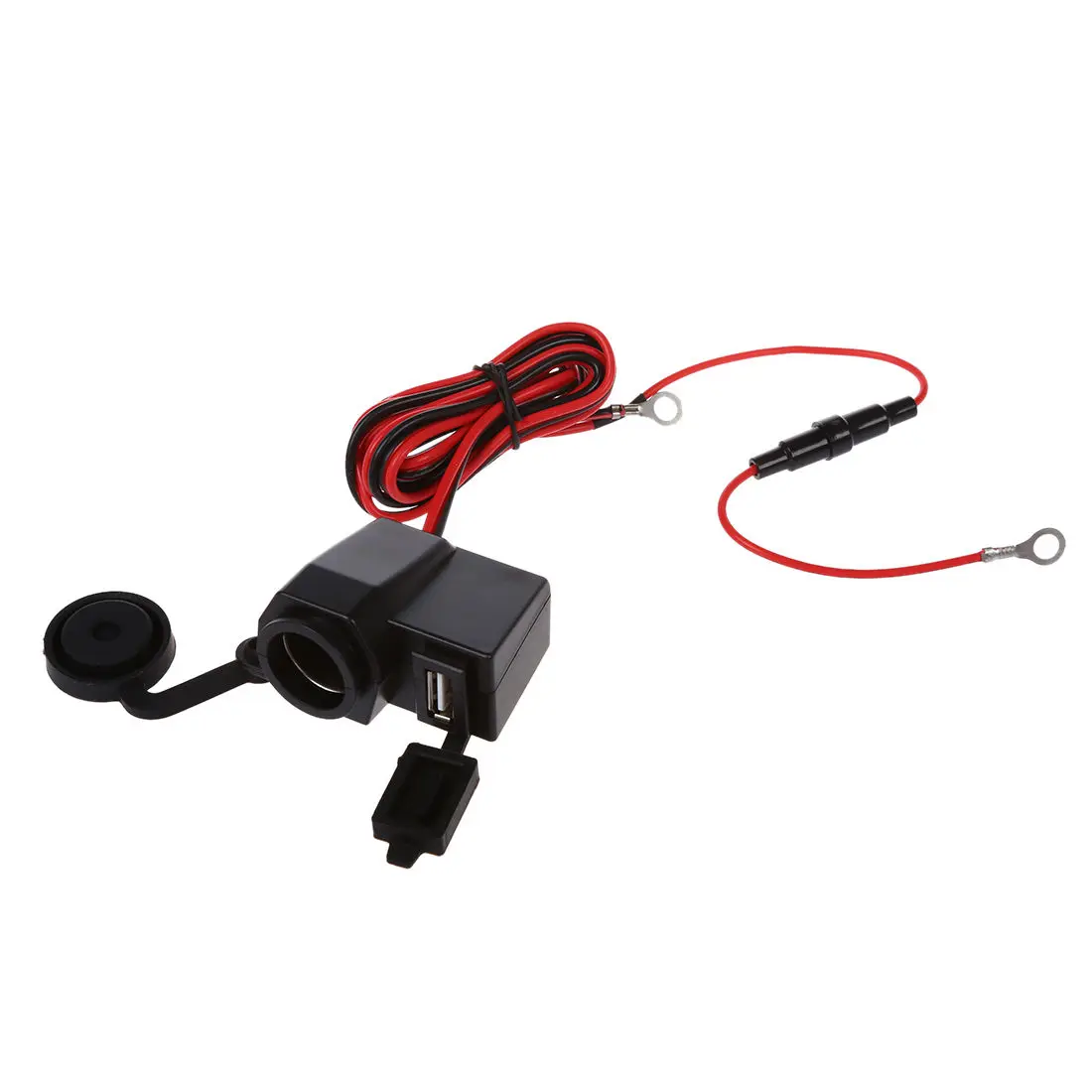 Авто Etanche Prise Allume Cigare DC 12V 1A USB 5V адаптер для Moto voiture Chargeur|prise allume cigare|12v usb 1aprise cigare |