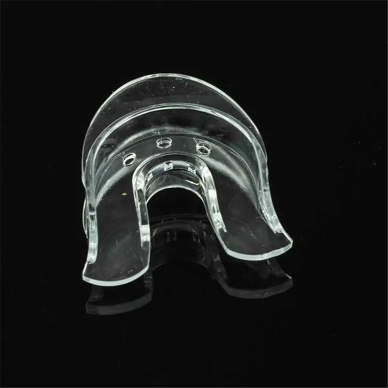 (30 шт./лот) двойной мягкий дуплексный лоток для отбеливания зубов из силиконового