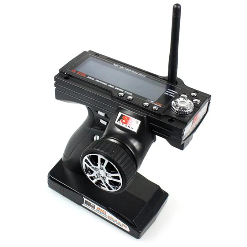 Transmisor controlador Flysky FS GT3B FS-GT3B, 2,4G, 3 CANALES, con/sin receptor, para coche, barco, RX, TX-1