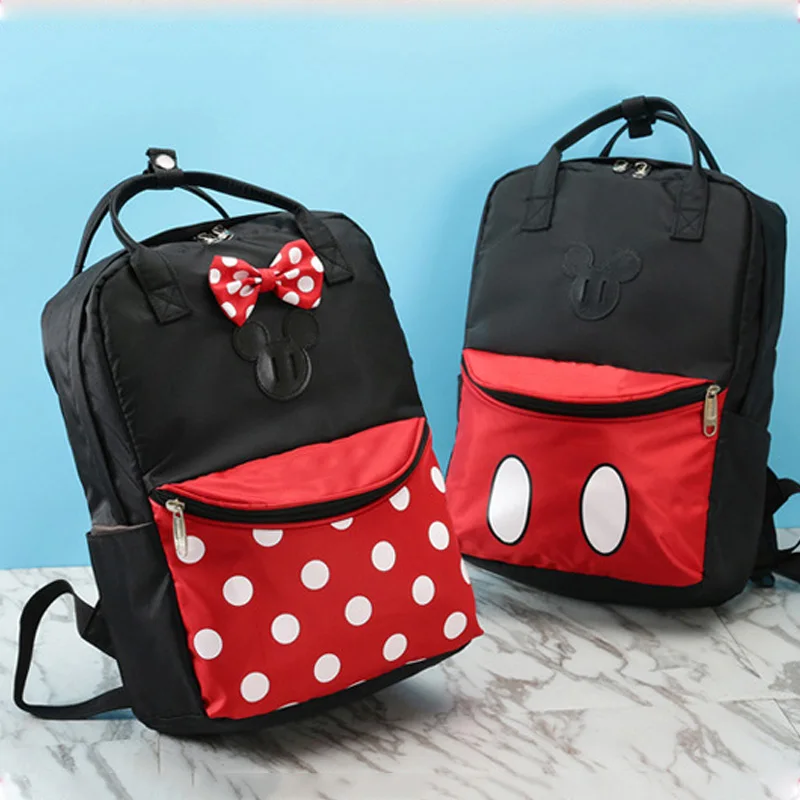 2019 disney Горячие Микки Маус Рюкзак Kawaii Минни мультфильм игрушка школьная посылка