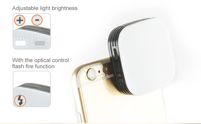 Godox светодиодный M32 Портативный селфи вспышки света blilt литиевая Батарея