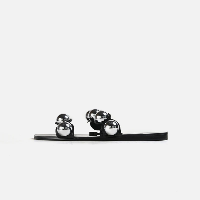 MONMOIRA/женские босоножки с жемчугом летние женские шлепанцы сандалии на плоской