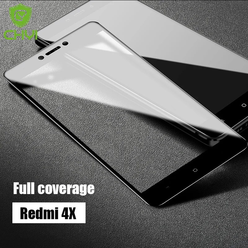 CHYI экран протектор для xiaomi redmi 4 32 ГБ закаленное стекло HD 9h PC Футляр 4x полный охват