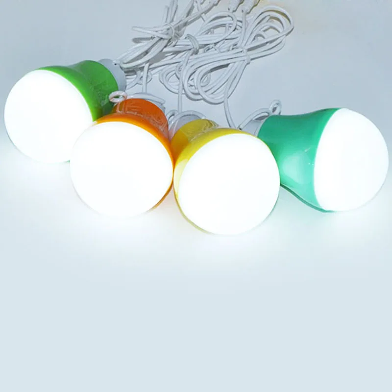 Высокая мощность энергосберегающая лампа USB портативный светодиодный ночник 5 В