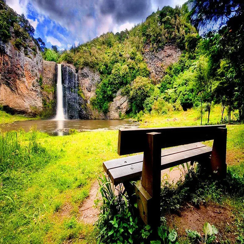 

5D алмазная вышивка «сделай сам» из квадратных страз, природный пейзаж, вышивка крестиком, пейзаж, полноформатные круглые стразы, рождествен...