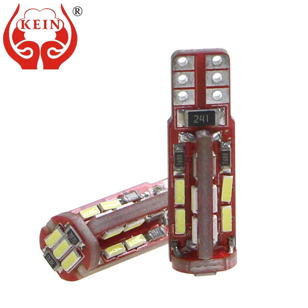 KEIN 4 шт. 168 194 t10 w5w светодиодные автомобильные лампы 3014 19smd Автомобильные боковые