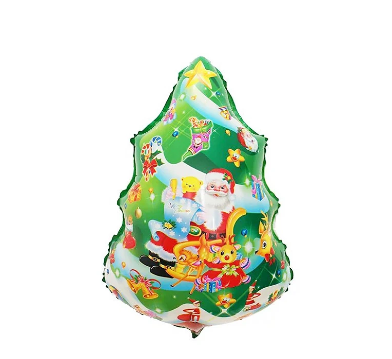 Big Size Balloons Merry Christmas Air Tree Santa Claus Bell Inflatable Decoration Classic Toys Gift | Дом и сад