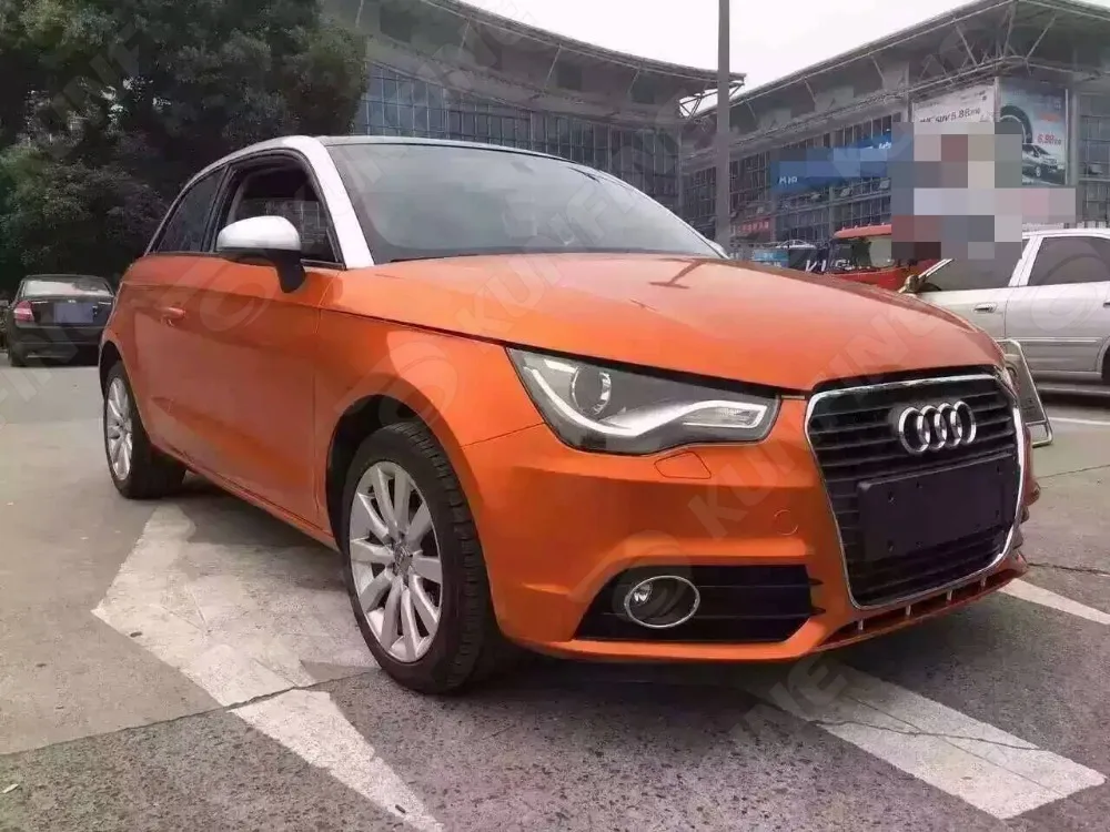 Стайлинг автомобиля обертка Аврора оранжевая Автомобильная виниловая пленка