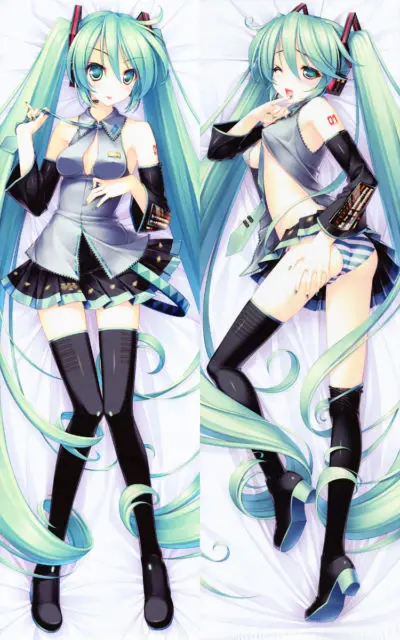 Japan VOCALOID Anime Game Hatsune Miku Cute Dakimakura Pillow Case Hugging  Body - купить по выгодной цене | AliExpress