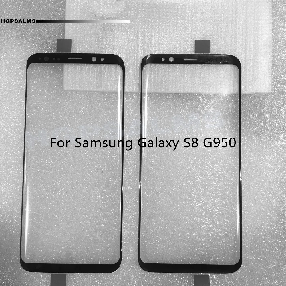 Для samsung Galaxy S8 G950 передний экран Внешний стеклянный объектив сенсорный внешняя