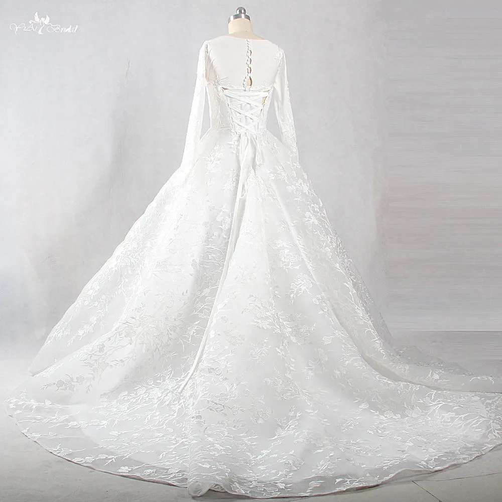 RSW1413 Yiaibridal реальное фото работы с длинным рукавом из спандекса рукавами