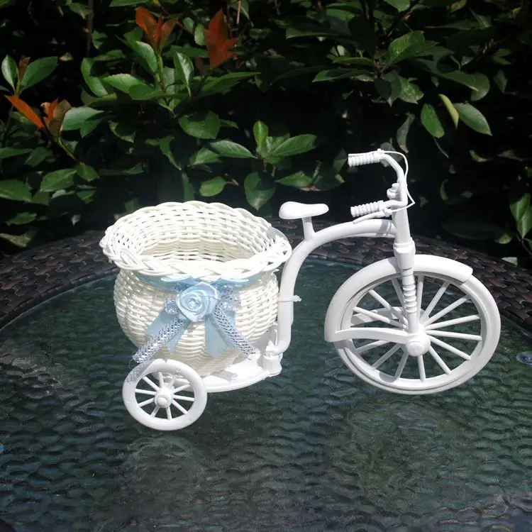 Искусственные поплавки домашние украшения цветы синий трость макияж цветочный