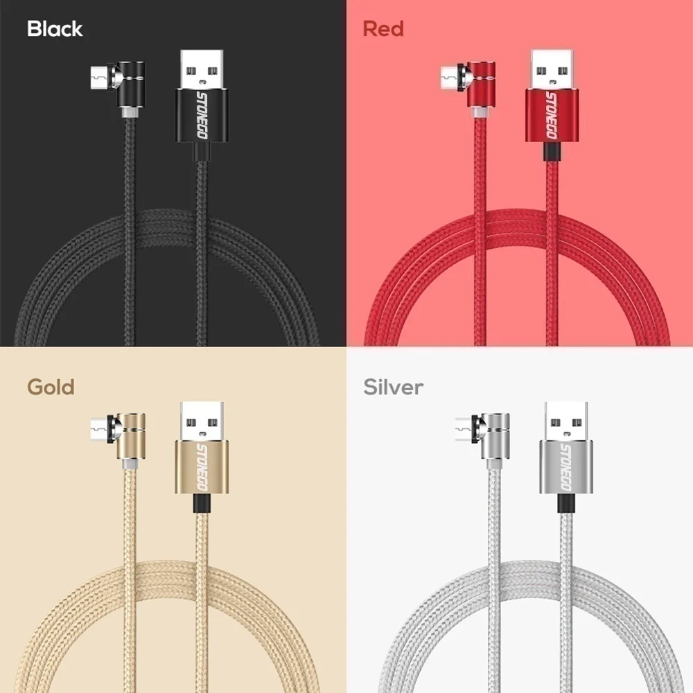 

Acgicea 1M 2M Magnetic Micro USB Cable for iPhone Samsung USB Type C Cable LED Magnetic Charging Cable USB C Mobile Phone Cables