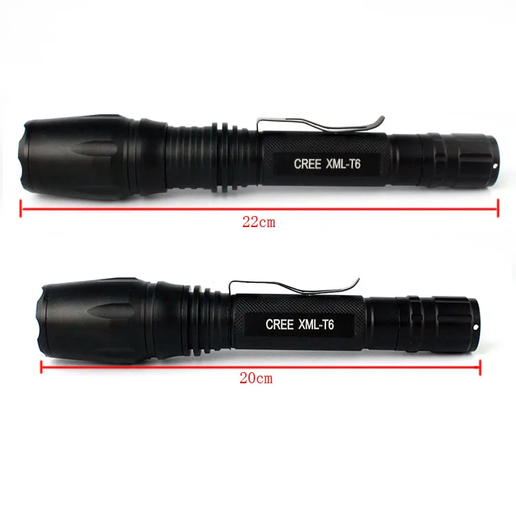 Охотничий фонарь Anjoet с фокусировкой 18650 лм|torch xml t6|flashlight focust6 led zoomable |