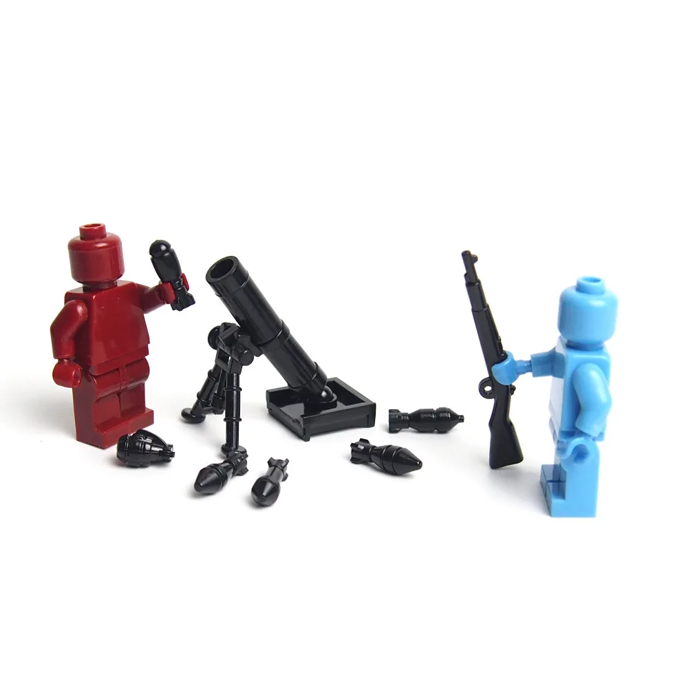 Городской квартал 21 шт МПЦ военные строительные блоки кирпичные мини-мировая