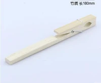 bamboo based test tube holder glass tube with fixed clamp handle 180mm chemical experimental teaching instrument