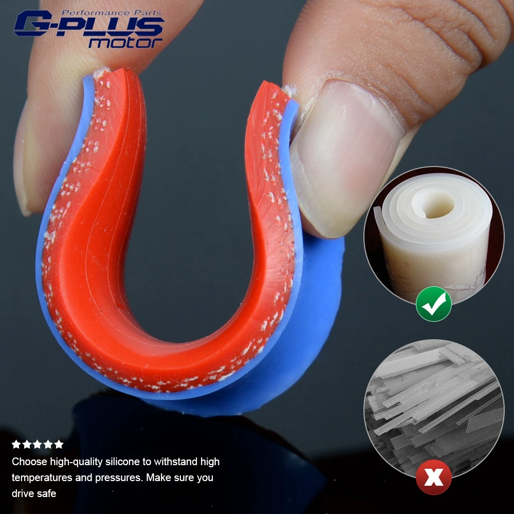 Бесплатная доставка Прямо Редуктор силиконовый Turbo шланг муфта 70 мм 86 мм|Шланги и