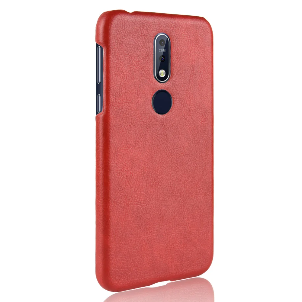 Nokia 7 1 чехол 2018 сумка для телефона роскошный винтажный защитный из искусственной