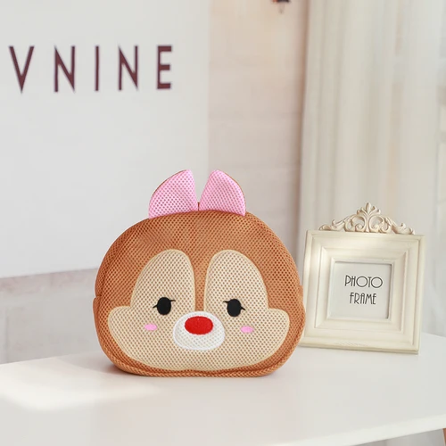 Небесно-голубой Медведь Даффи стеллалу hello kitty моя мелодия Cinnamoroll Luna Cat Rilakkuma ЦУМ Микки, Дональд Дак косметический мешок моющийся мешок для хранения - Цвет: Небесно-голубой