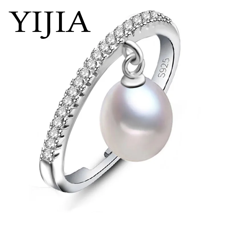 Богемия жемчуг Jewelry Мода Пресноводного Жемчуга Регулировочного Кольца для Для