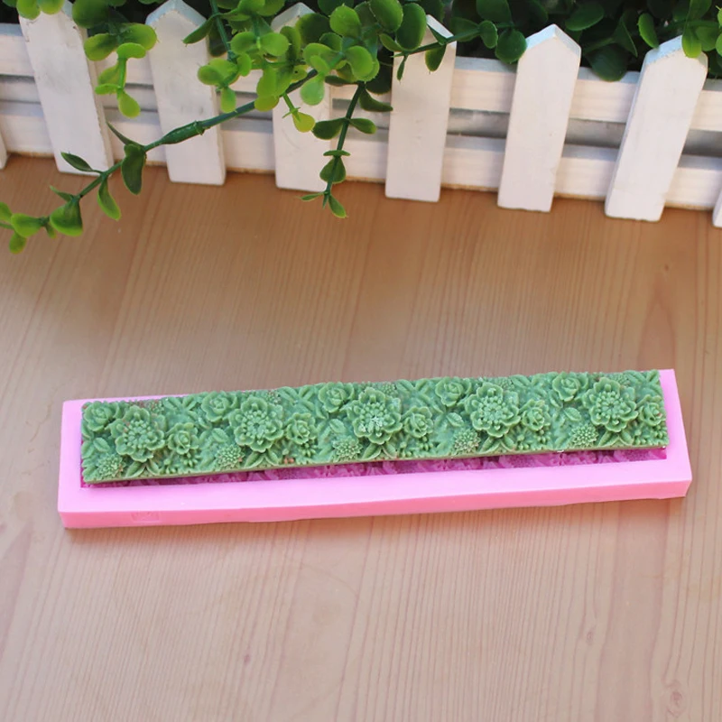 Инструмент для украшения торта из филе тиснение цветов кружевная форма помадки