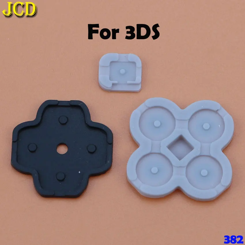 JCD резиновый проводящий Кнопка A-B D-pad для Game Boy классический ГБ GBC GBP GBA SP для 3DS NDSL NDSI NGC силиконовая клавиатура