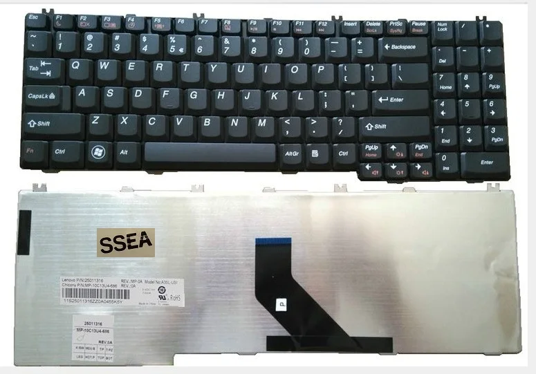 

New Laptop US Keyboard For Lenovo B550 B560 V560