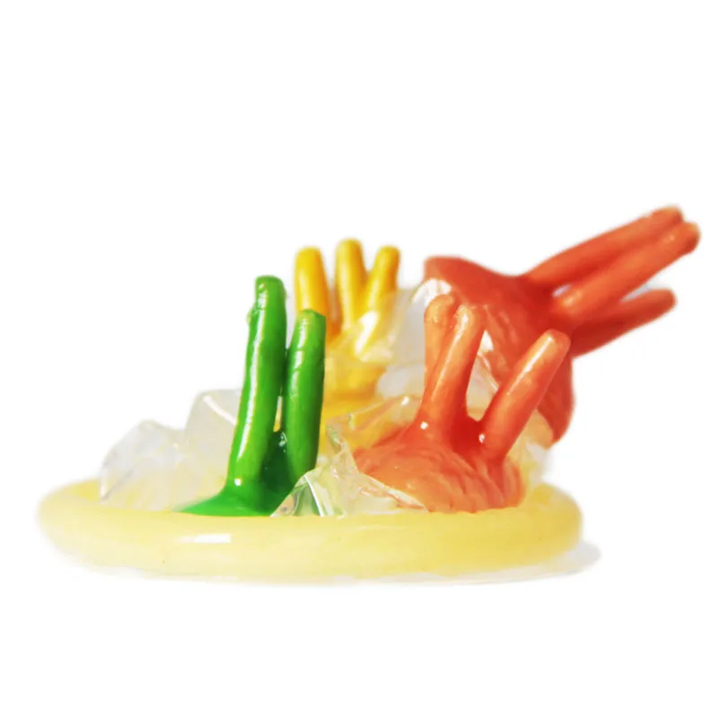 Задержки эрекции Extender презервативы многократного использования шип кольцо