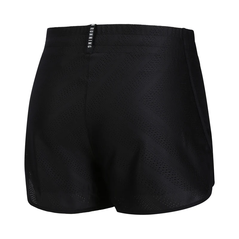 Женские шорты Li-Ning для бега классическая посадка 68% полиэстер 32% спандекс