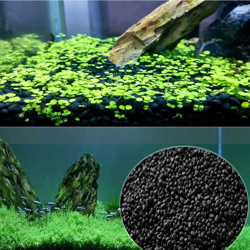 100G Aquarium Float Grass Clay Soil For Waterweeds Substrate Fish Tank Freshwater | Дом и сад