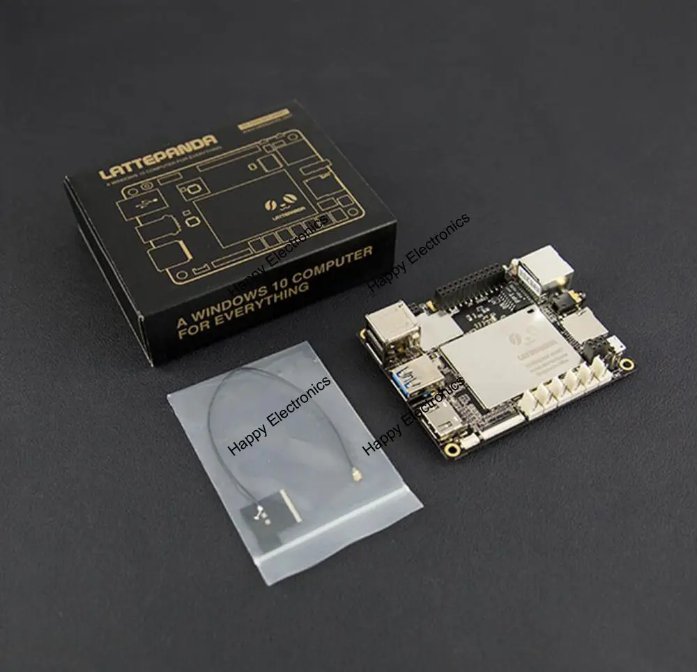 LattePanda 2G/32GB плата для Intel Cherry Trail Z8350 четырехъядерный 1 8 GHz + ATmega32u4 с WiFi Bluetooth 4 0 Win10