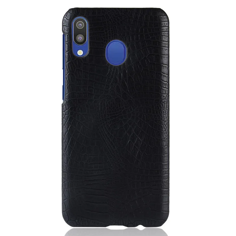 Для Samsung Galaxy A20e чехол для телефона из твердой искусственной кожи роскошный