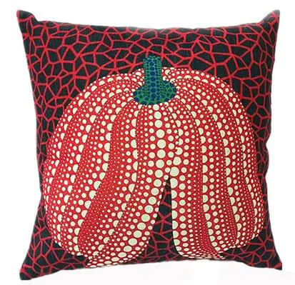 3 Японский стиль простой современный Yayoi Kusama Подушка модель наволочка с рисунком дома домашний зал декоративная наволочка для подушки наволочка - Цвет: 3