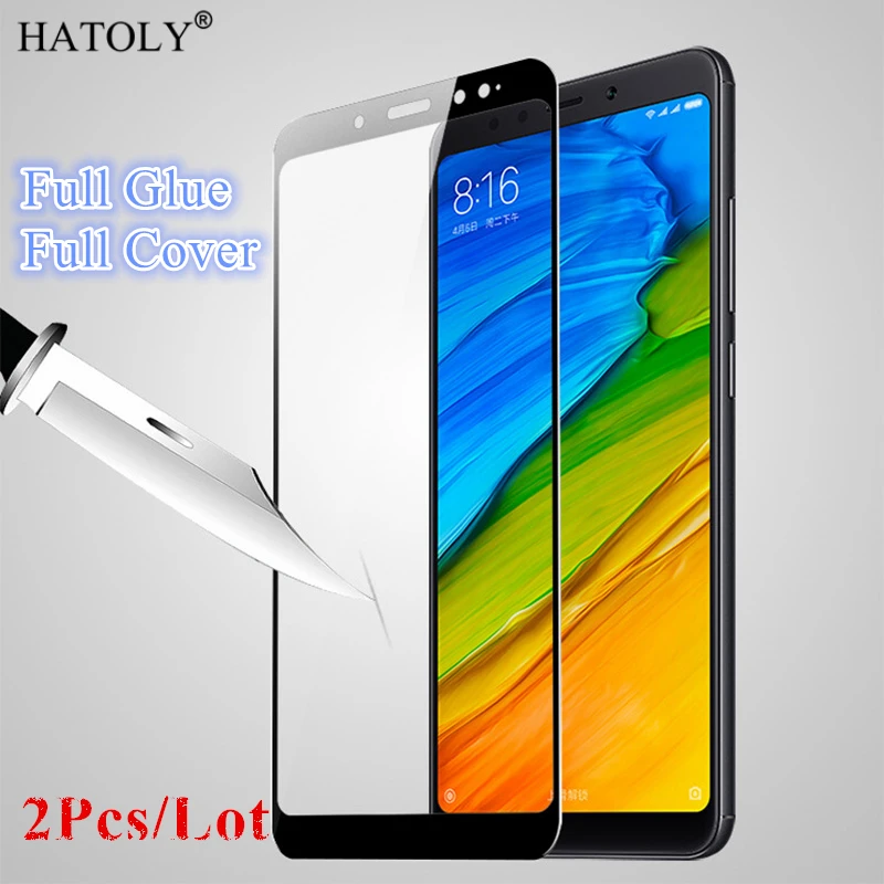 

2Pcs For Xiaomi Redmi Note 5 Pro Glass Tempered Glass for Redmi Note 5 Pro Glued Screen Protector for Xiaomi Redmi Note 5 Pro