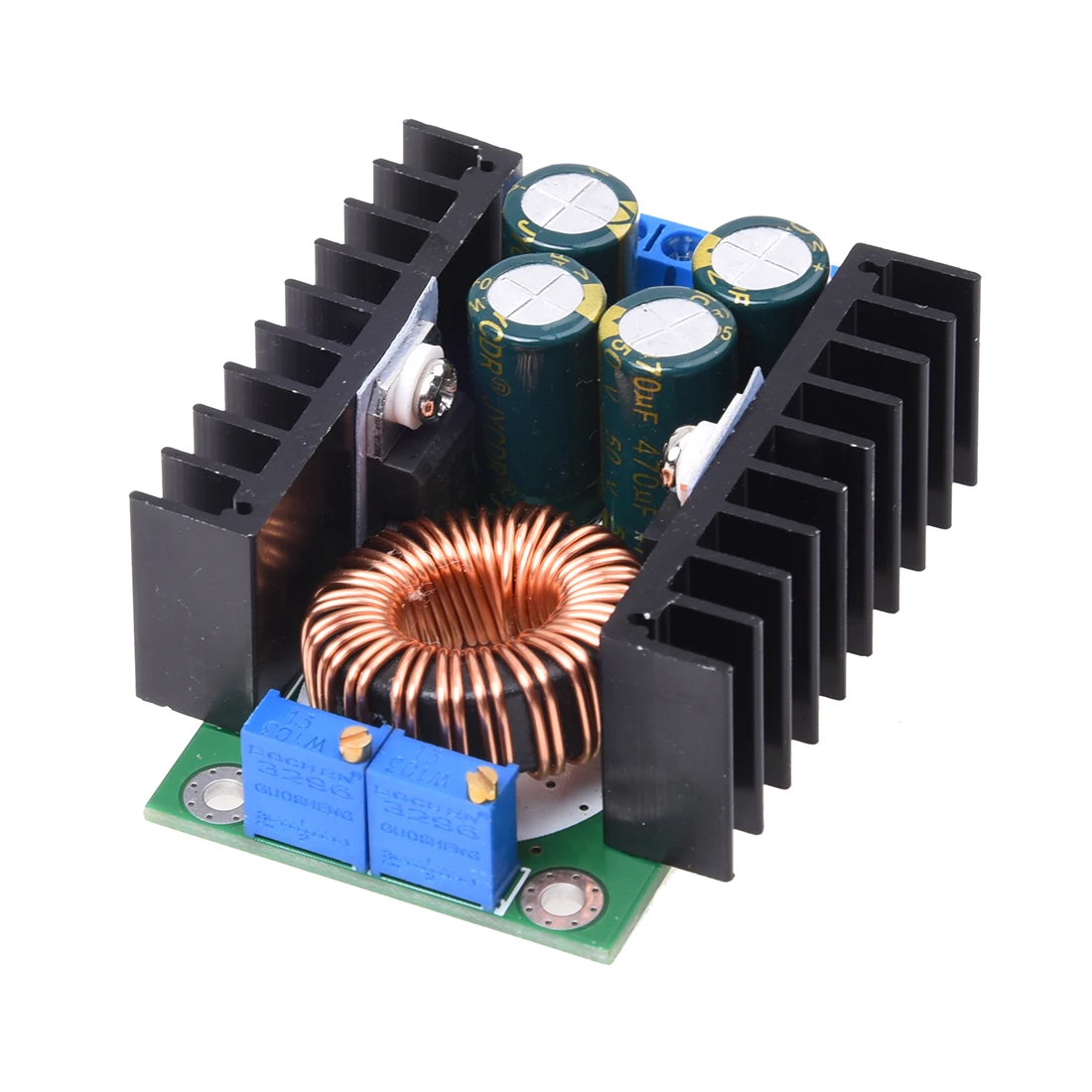 Wholesales DC-DC CC CV Buck Converter Step-down Power Module 7-32V to 0.8-28V 12A 300W | Inverters &amp Converters