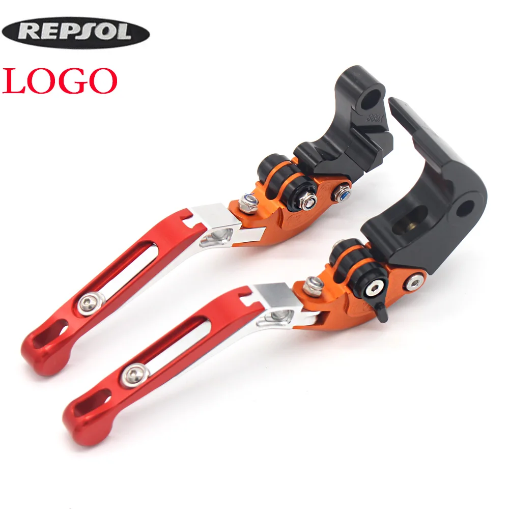 Мотоциклетный аксессуар Logo (REPSOL) регулируемые складные выдвижные рычаги