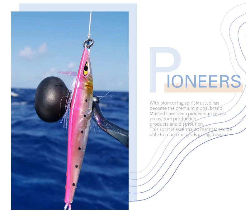 Mustad Moon Riser Jigs MJIG03 железная пластина приманка поддельные приманки сильная тяговая сила рыболовные Крючки рыболовные принадлежности PESCA 150 г 200 г 250 г