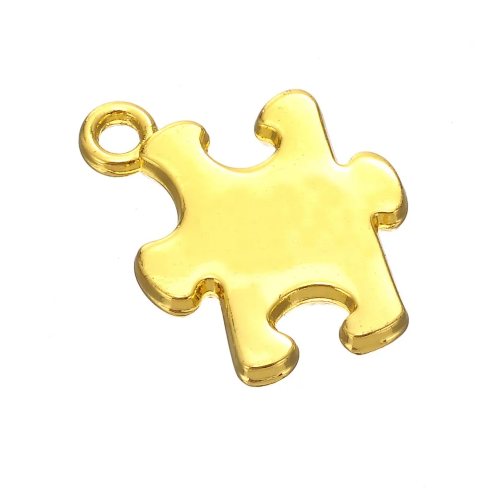 EUEAVAN 20 шт. металлические головоломки форма Очаровательная подвеска для