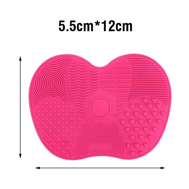 Silicone brush cleaner mat cosmetic make up washing tool foundation makeup brushes cleaning scrubbe Board | Красота и здоровье