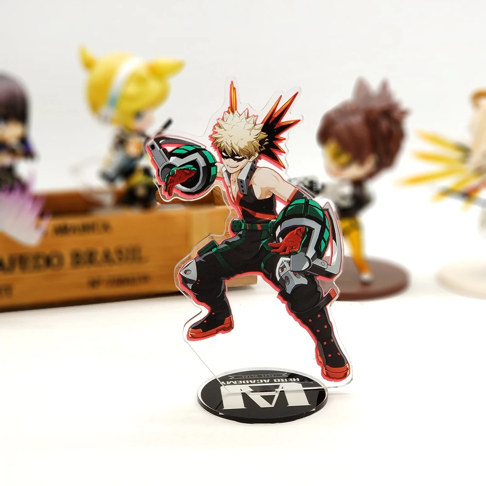 Мой герой Академии bakugou katsuki фигурка на акриловой подставке модель пластина
