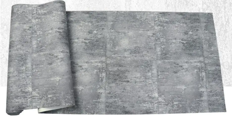 SN1003 Silver grey Wellyu Ретро Ностальгический промышленный ветер обои Металл Олово бронза желтый бар ресторан гостиная магазин одежды обои - Цвет: SN1003 Silver grey