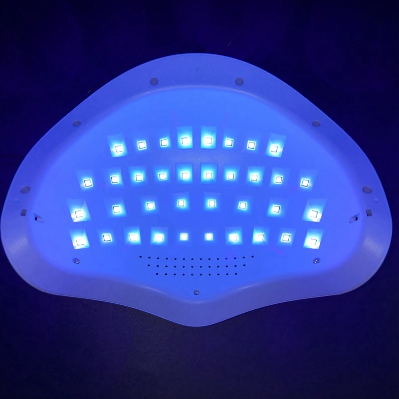 72 Вт Сушилка для ногтей светодио дный светодиодная УФ лампа маникюрная