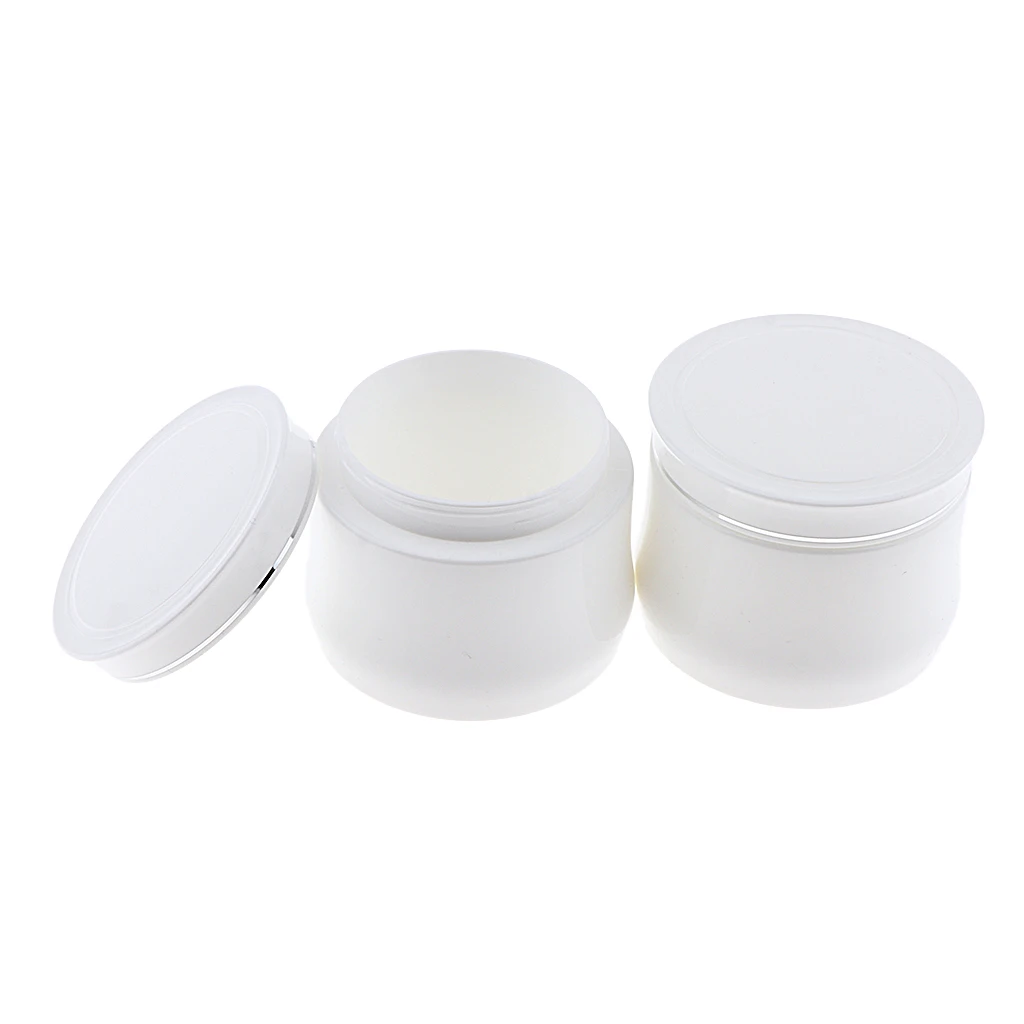 

2pcs Empty Bottle Cosmetic Jars Box for Makeup Face Cream Essential Oil 150g