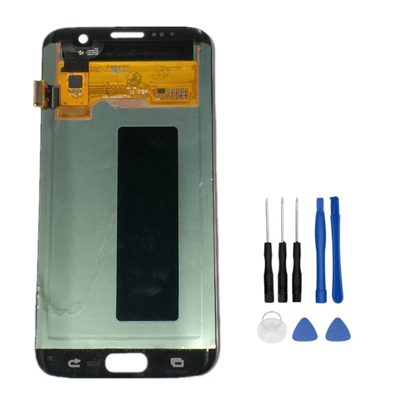 ЖК дисплей SUPER AMOLED для SAMSUNG Galaxy s7 edge G935 G935F сенсорный экран с дигитайзером