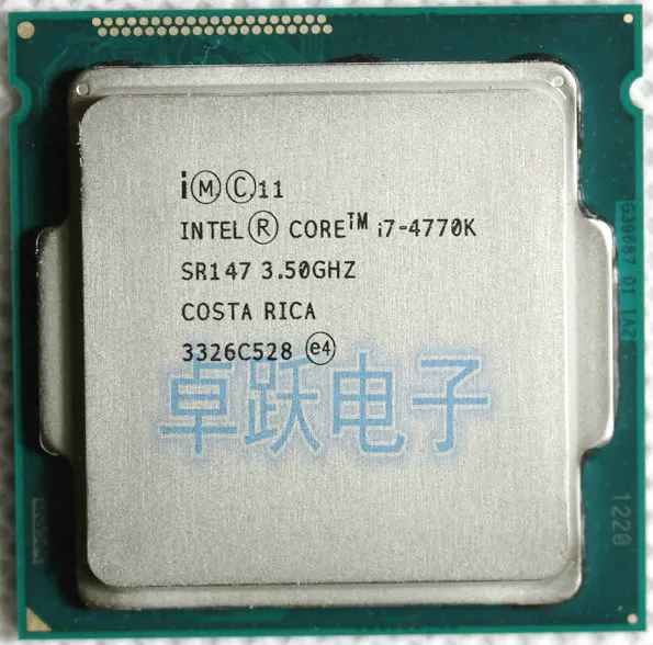Intel Core i7 4770K SR147 3 5 ГГц четырехъядерный процессор I7 настольный процессор|cpu intel|desktop